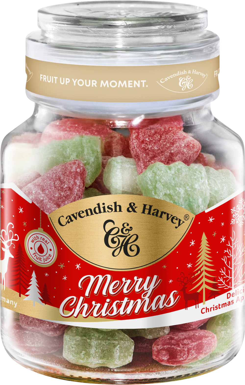 Cavendish & Harvey Apple & Plum Jar 300g