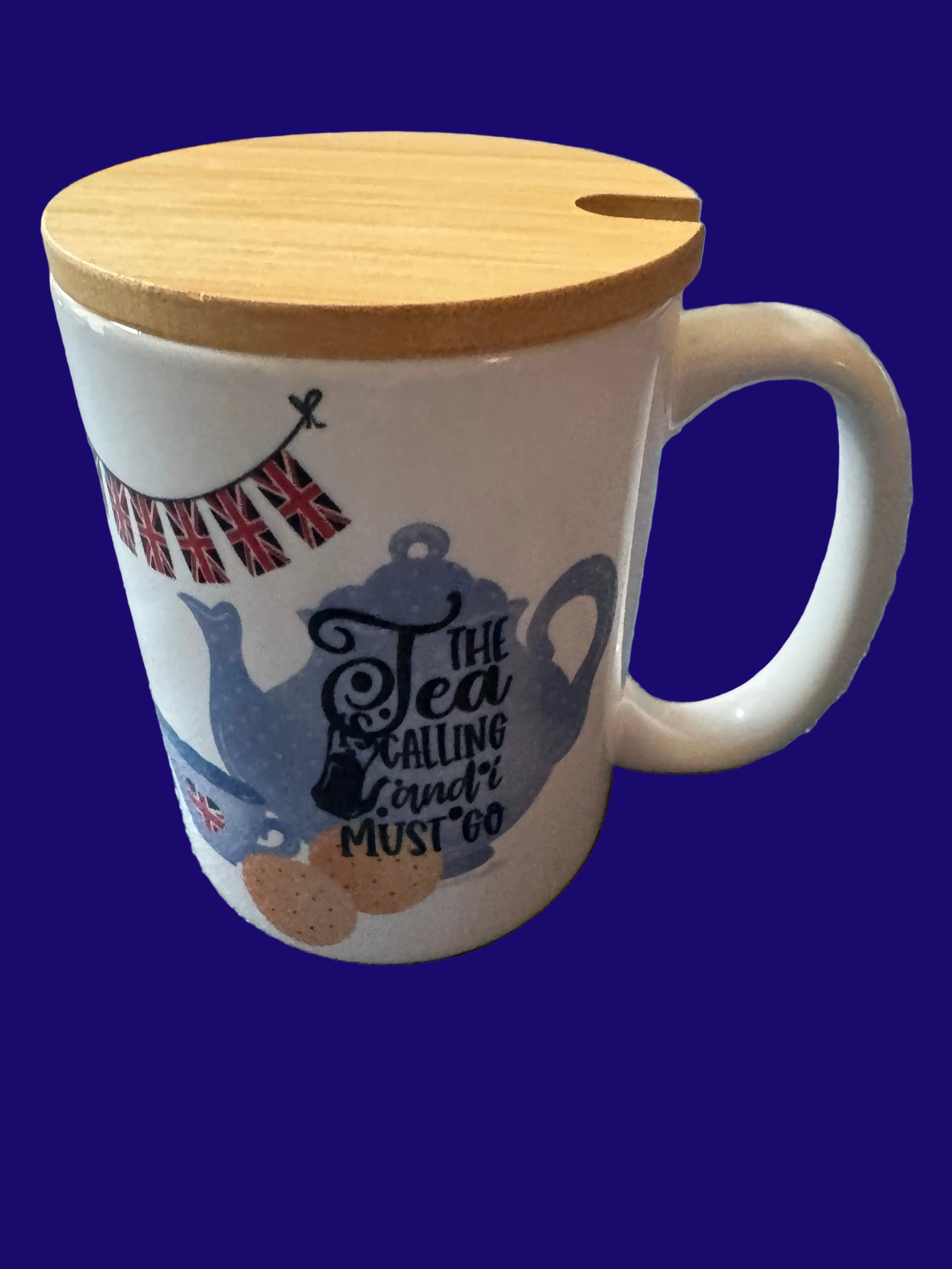 Mug 15oz Custom made - Teapot "The Tea is Calling and I Must Go"