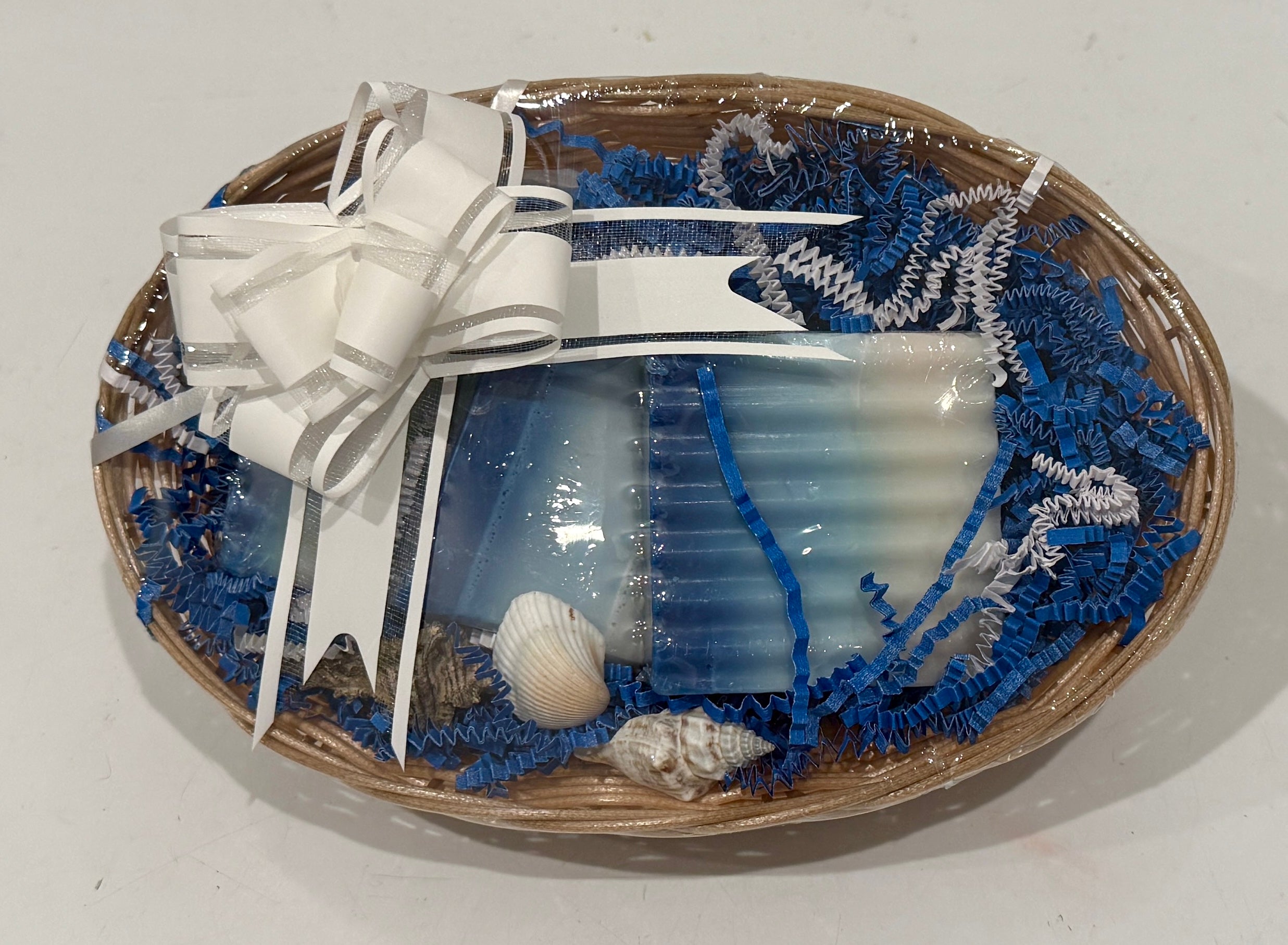 Gift Soap Basket - Lynn-Marie Organics Homemade Men's Soap