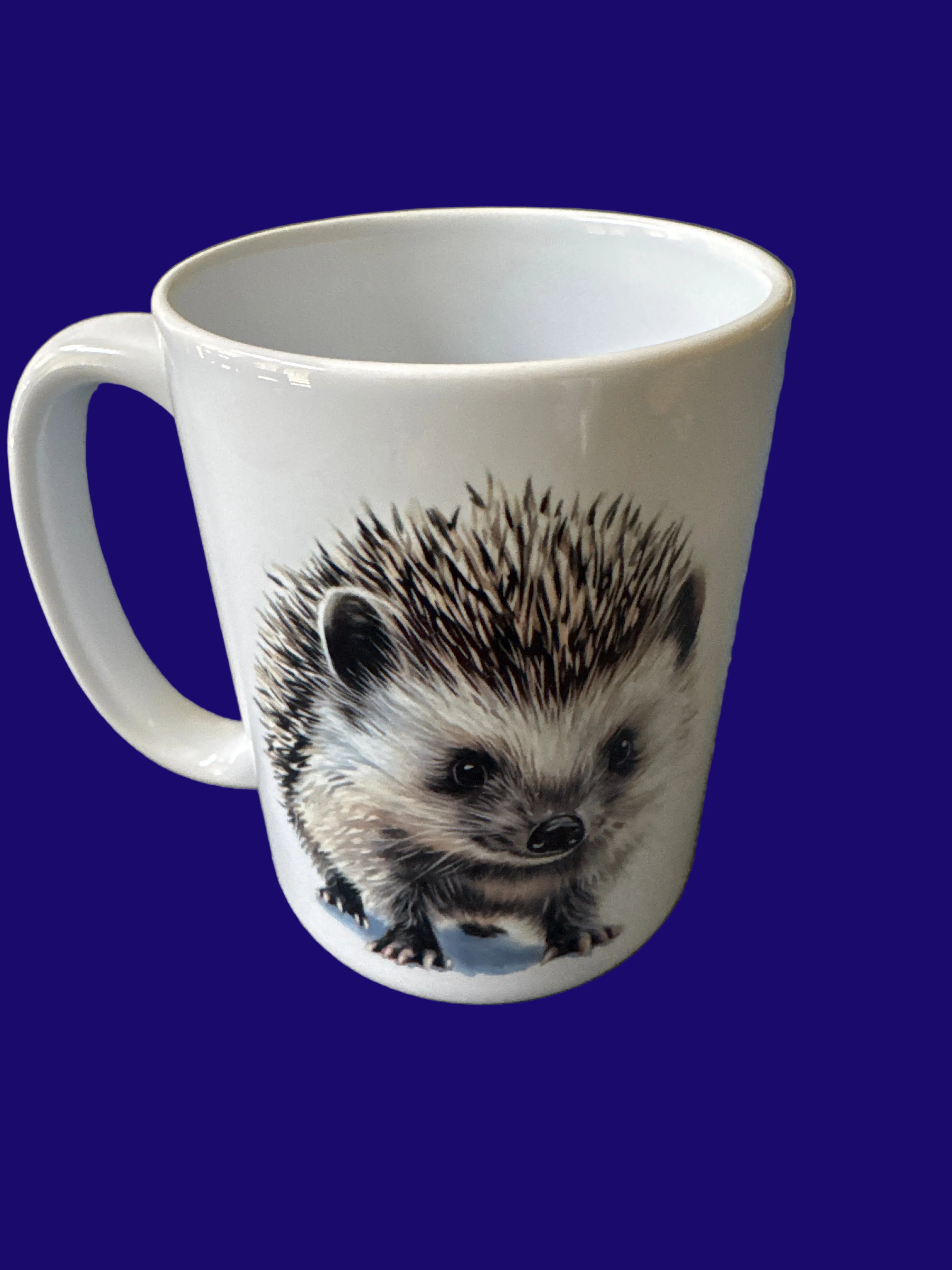 Mug 15oz Handmade Design - Hedgehog
