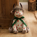 Door Stop - Hugo Highland Cow Door Stop Multicolour: 13 x 8.6 x 10.2 in