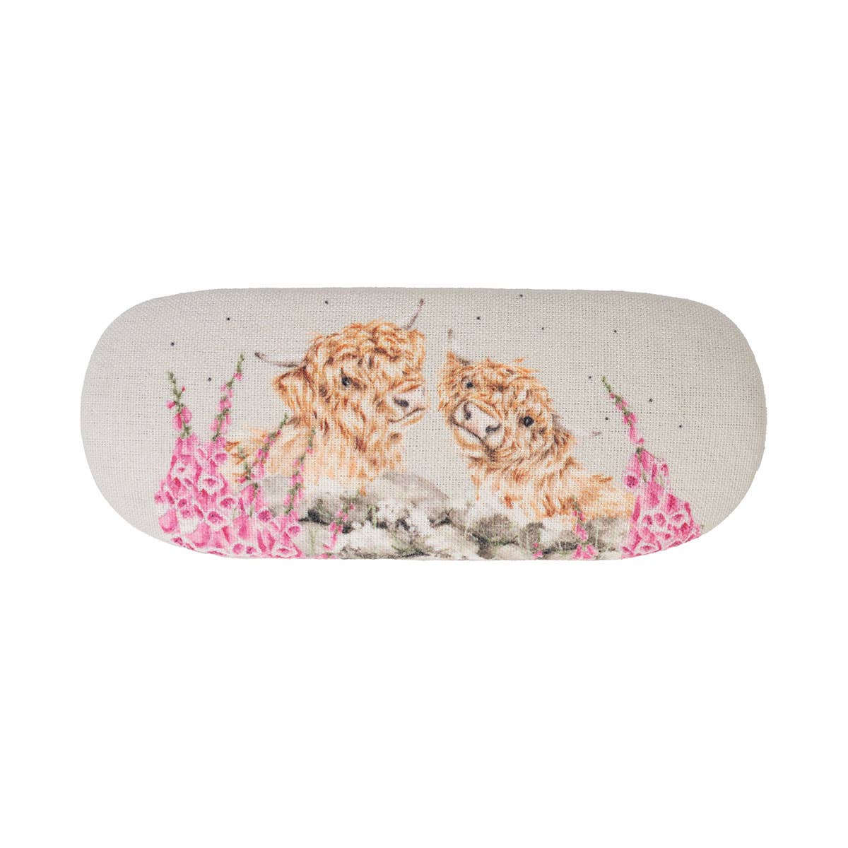 Cow Glasses Case - Just for Moo - Highland Cow