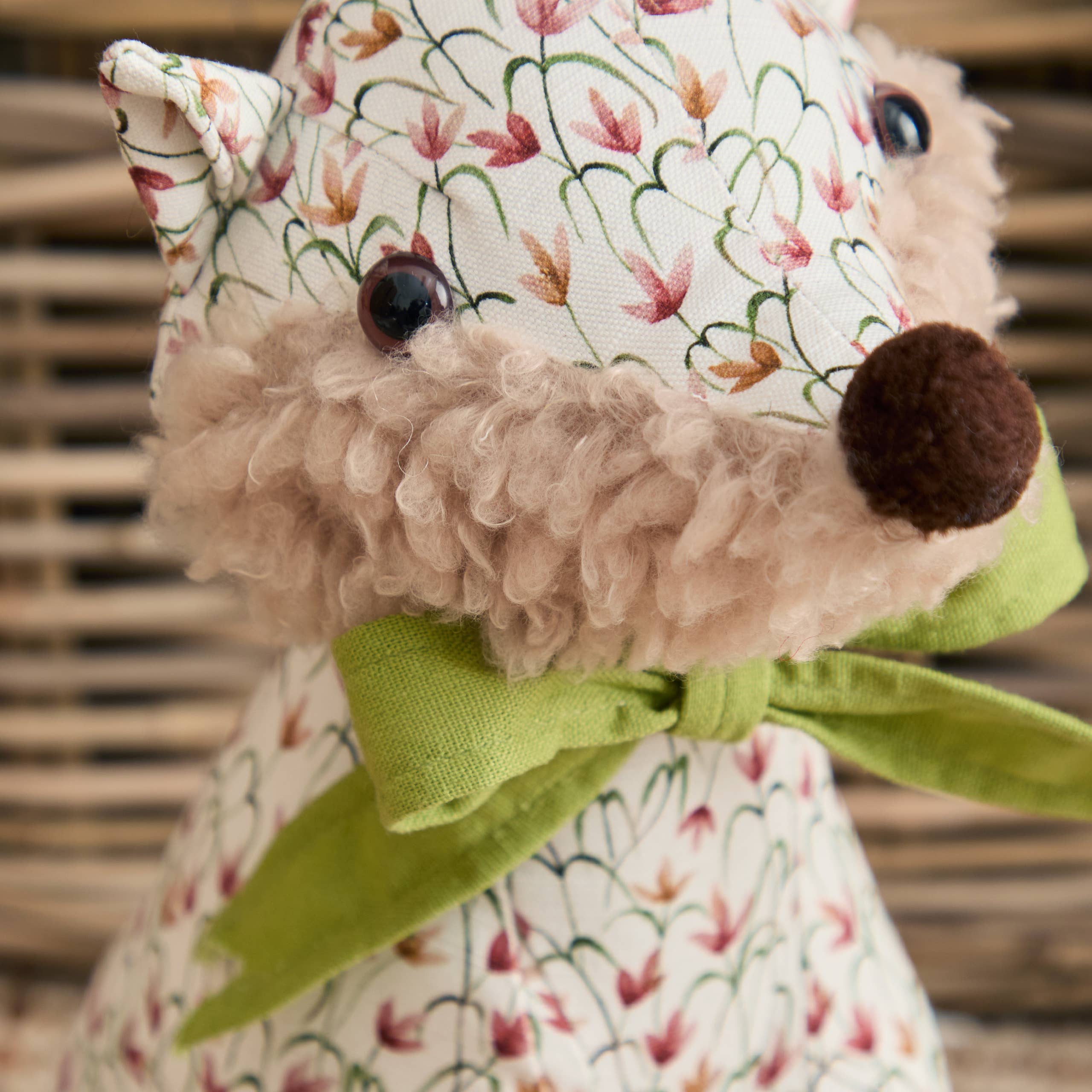 Door Stop - Felix Fox Multicolour / 30 x 17 x 23cm