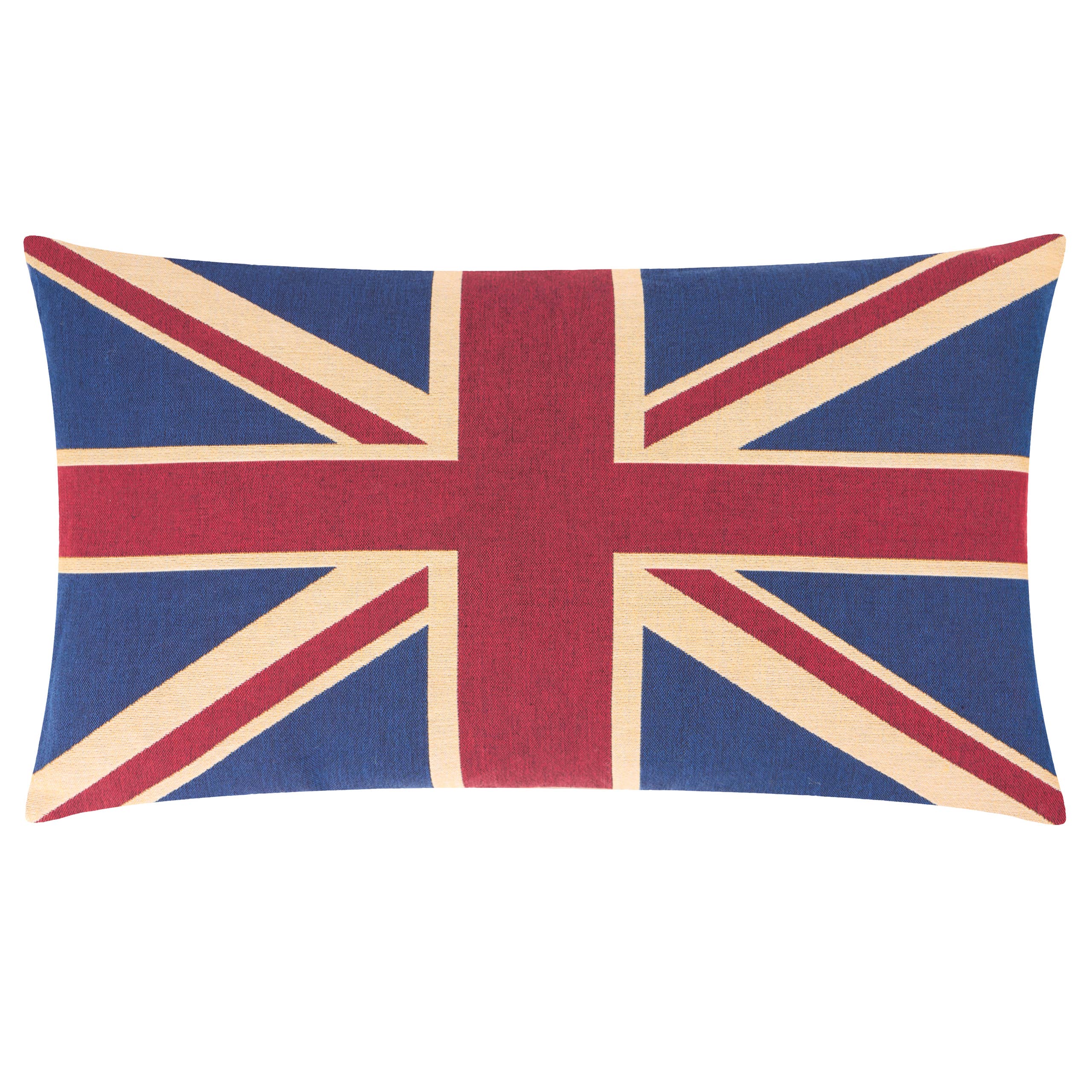 Cushion Cover Only - Union Jack Tapestry Cushion - Approx Size 18" x 25.5"