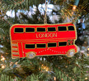 #51 Tinker Tailor London Bus (Side) Christmas Ornament.