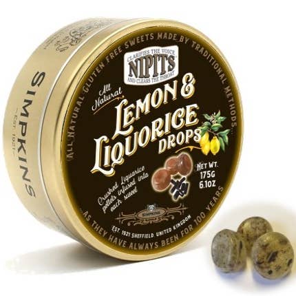 Simpkins Nipits: Lemon & Liquorice Drops