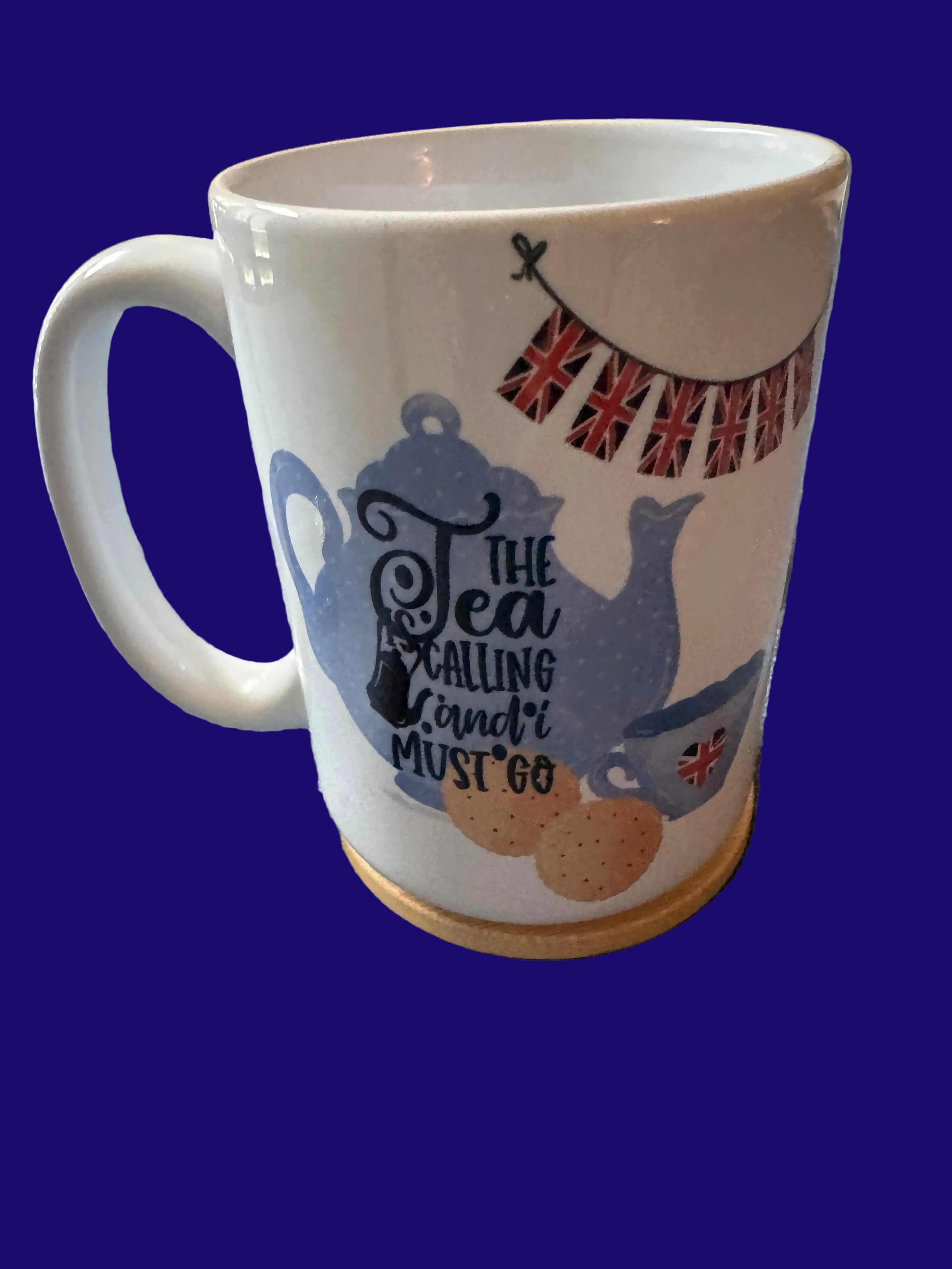 Mug 15oz Custom made - Teapot "The Tea is Calling and I Must Go"