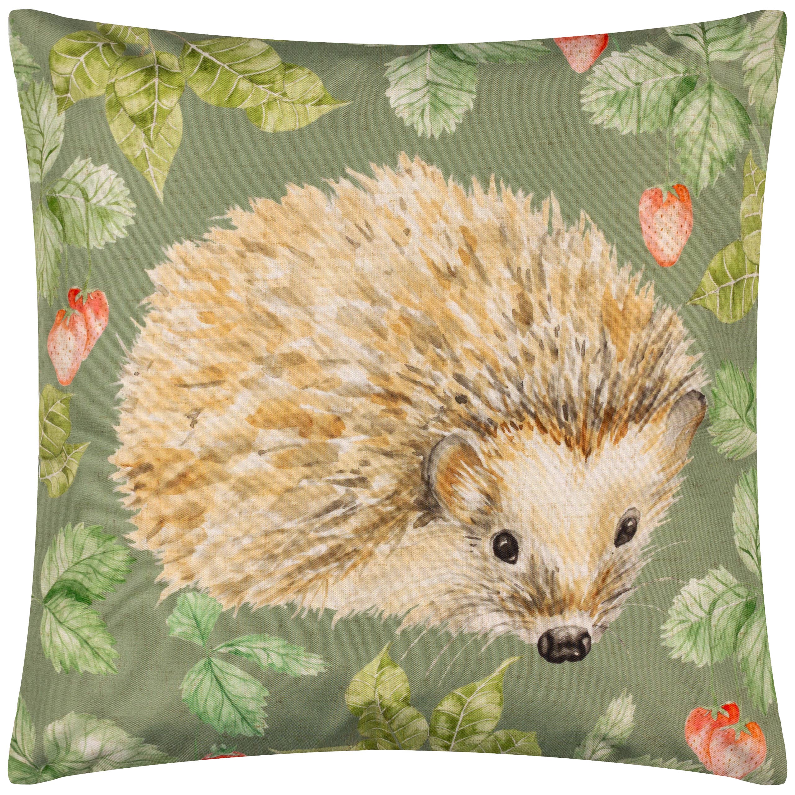 Cushion Cover Only Outdoor - Grove Hedgehog Olive - Size 17" x 17"