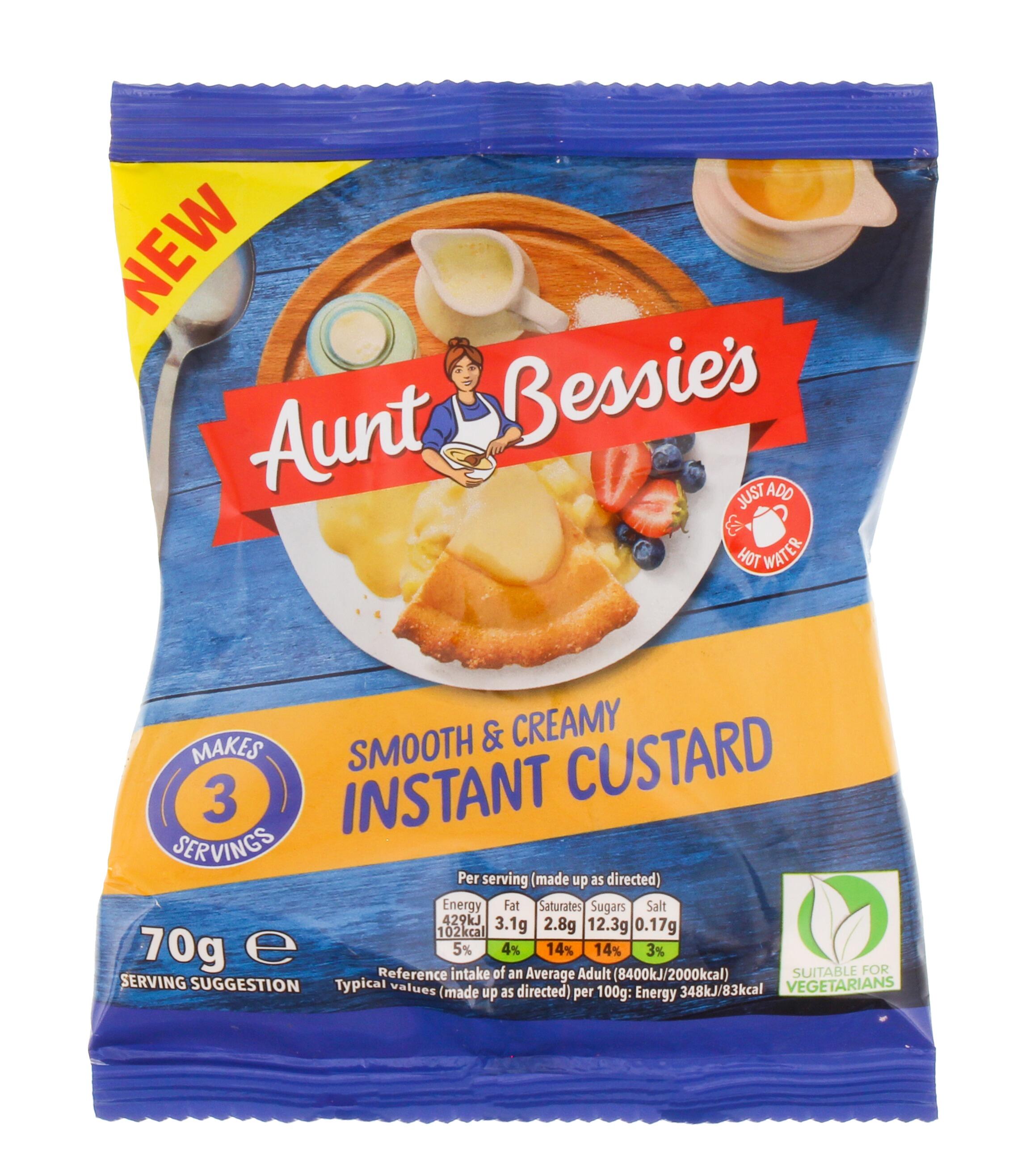 Aunt Bessie's Instant Custard Mix 70g