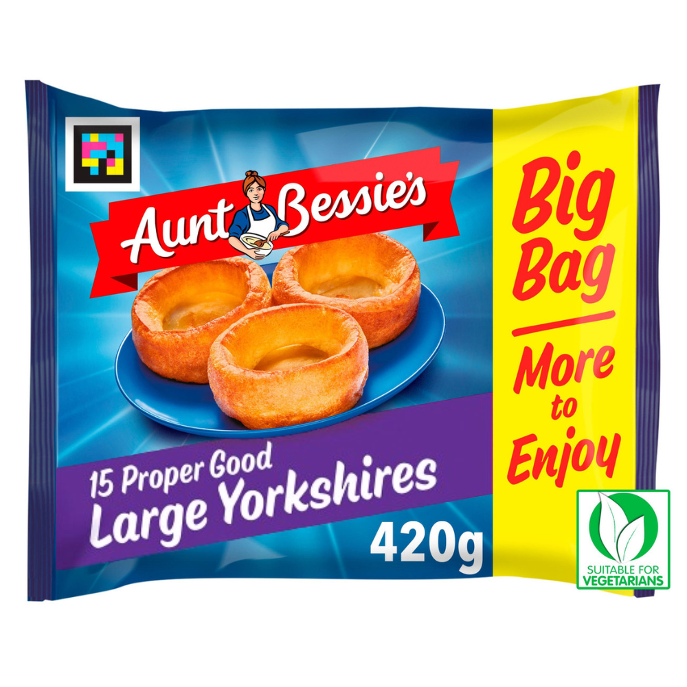 Aunt Bessie's Proper Good Large Yorkshires 15pk 420g