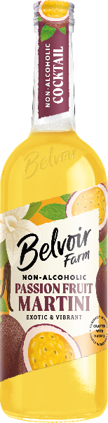 Belvoir Passion Fruit Martini - Alcohol Free - 750ml