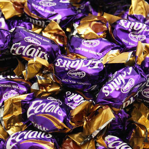<p><span>Cadbury Eclairs are a delicious combination of caramel and chocolate which has made Cadbury Eclairs a long time favorite. Unique in the sense that the chocolate is inside the of the de3licious chewy caramel.</span></p> <p><span>This generous 130g bag is perfect for sharing with friends and family. </span></p> <p><span>Suitable for vegetarians.</span></p> <p><span>Individually Wrapped</span></p>