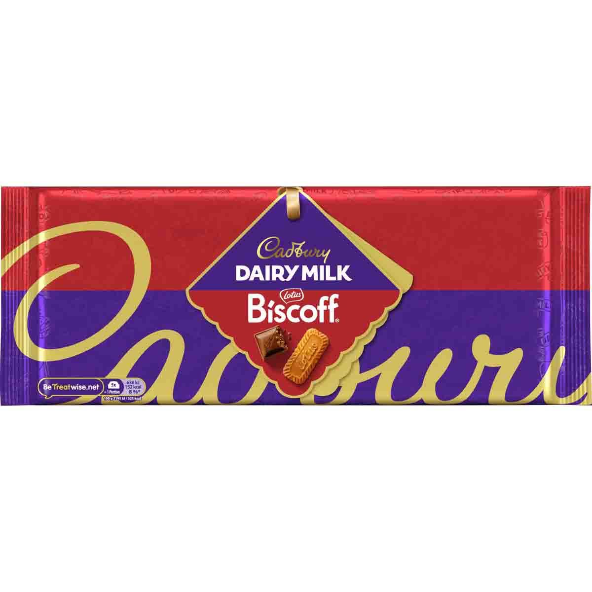Cadbury Dairy Milk Biscoff Chocolate Giant Gifting Bar 350g
