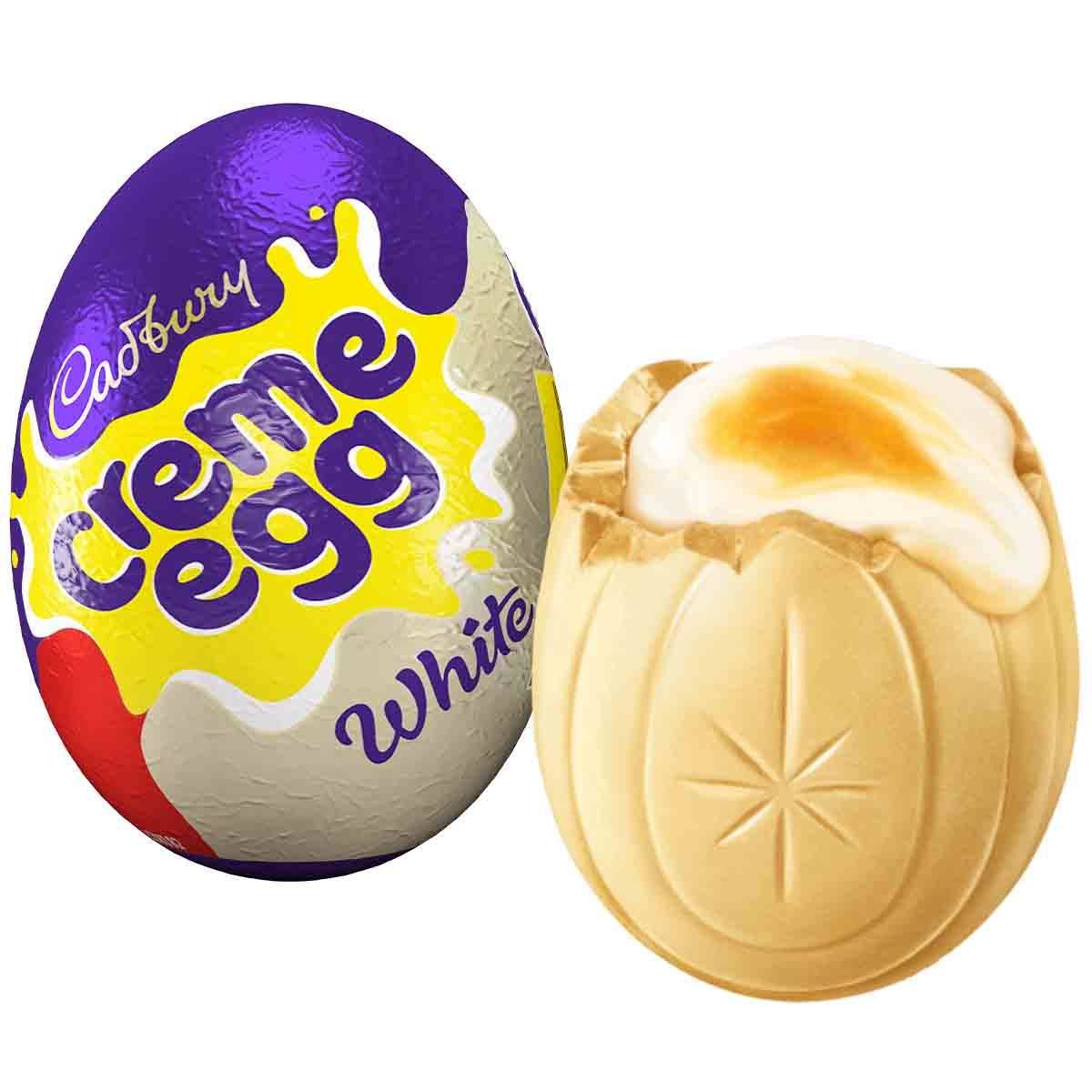 Cadbury White Chocolate Creme Egg 40g (best before 31/07/26)