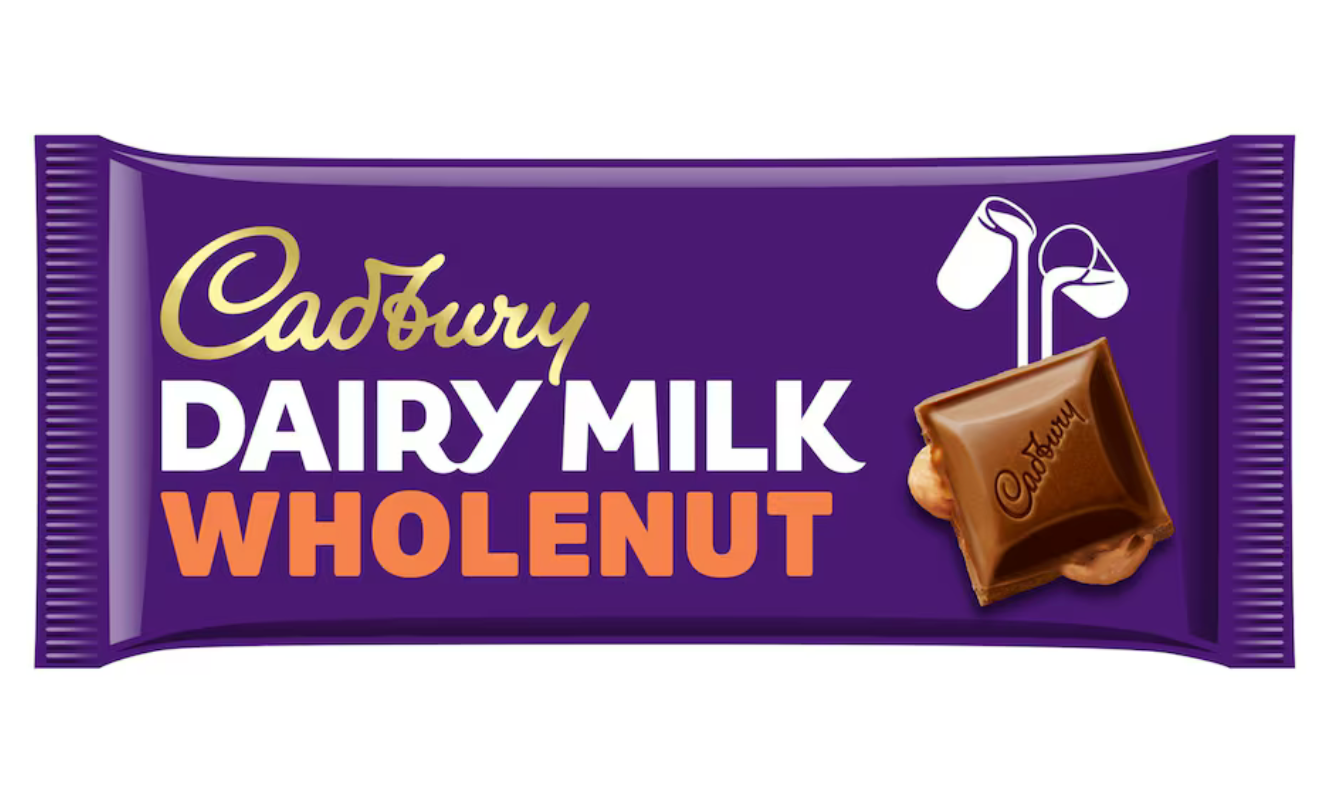 Cadbury Dairy Milk Whole Nut 180g