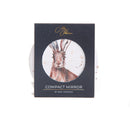 Compact Mirror - Hare Design Watercolour
