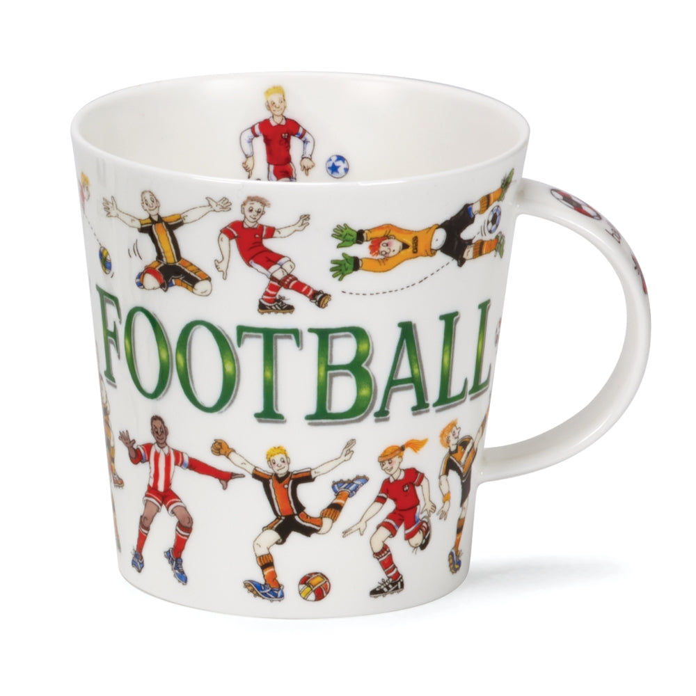Dunoon Cairngorm Sporting Antics Football Mug 16 oz