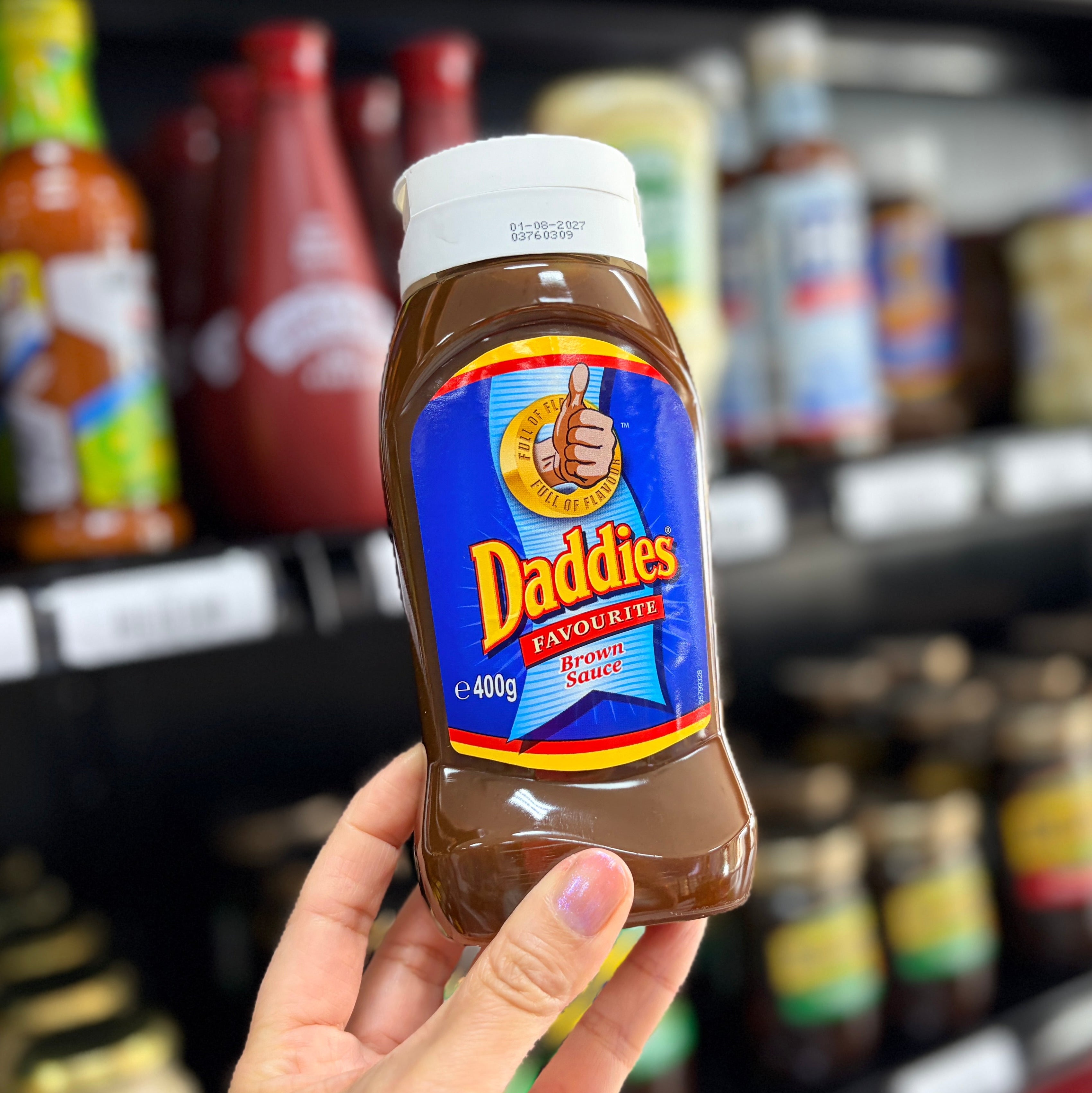 Daddies Brown Sauce Squeezy 400g