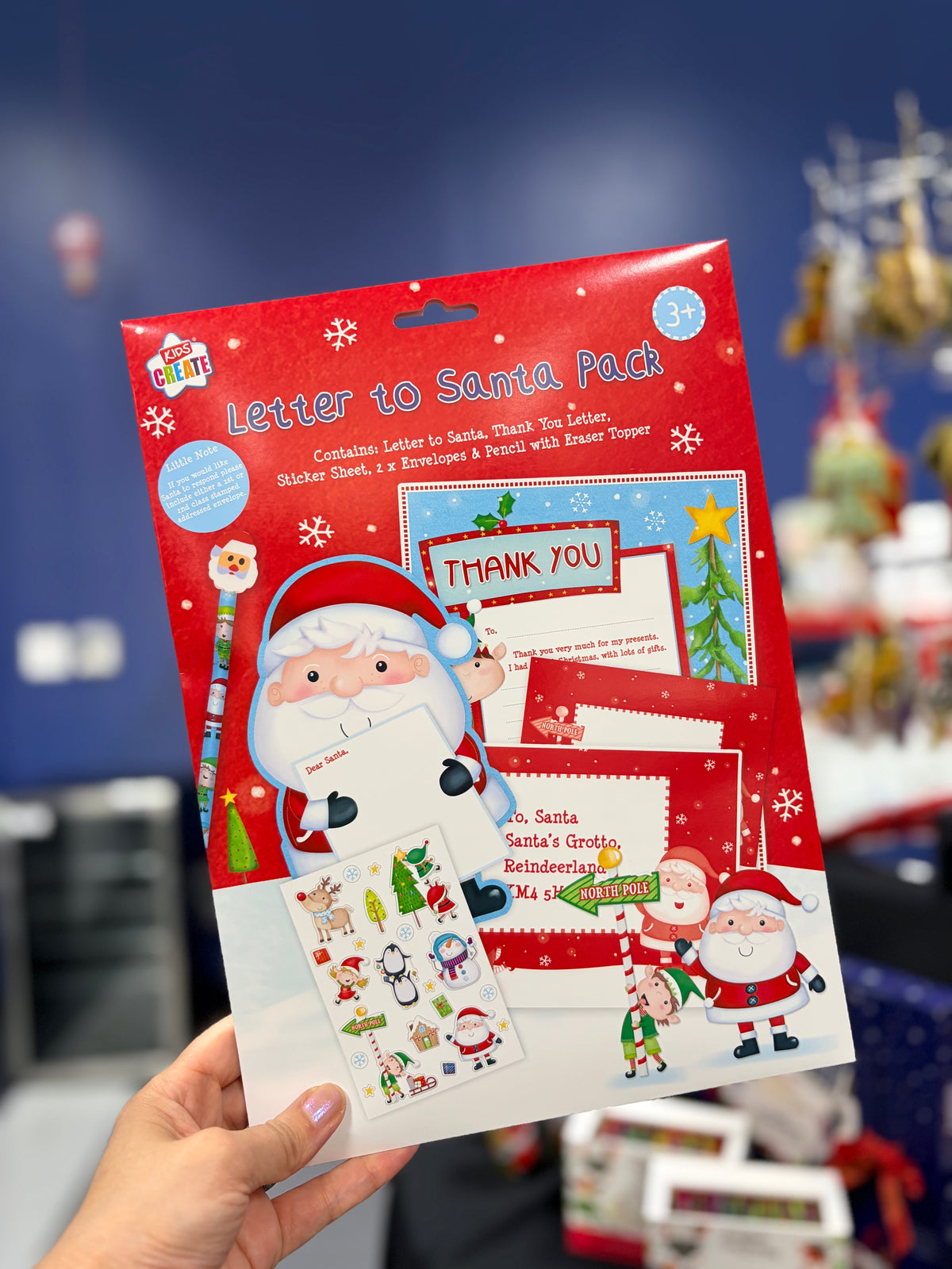 Kids Create Letter to Santa Pack Ages 3+