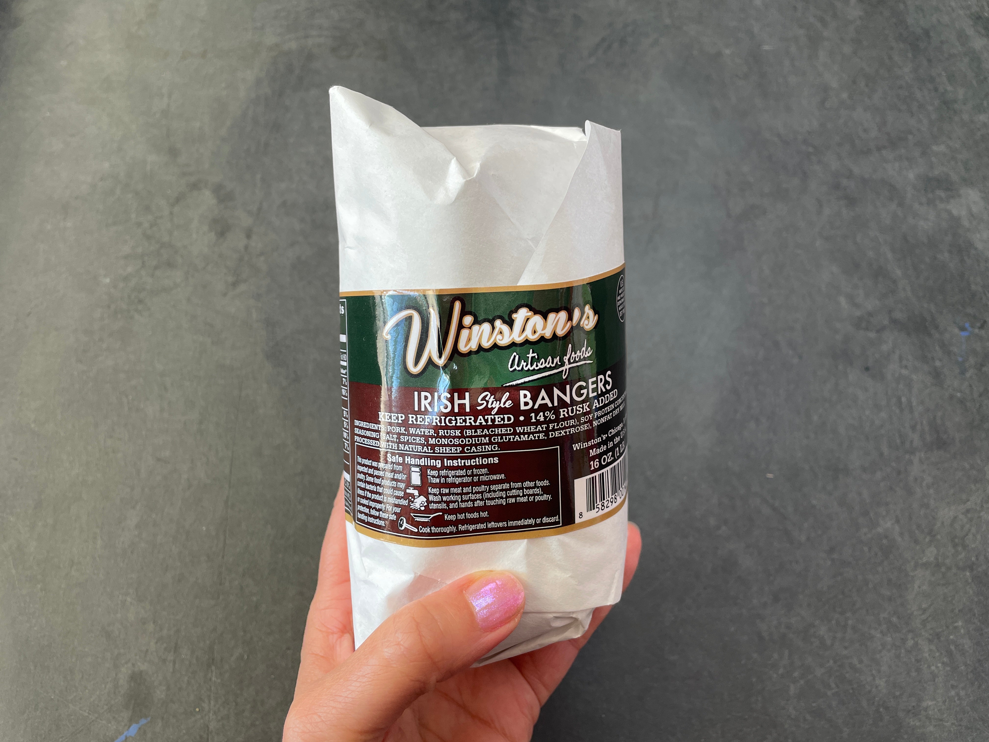 Winston's Irish Banger 16oz (1lb Ship Weight)