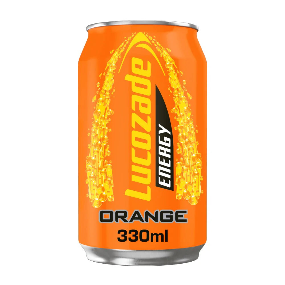 Lucozade Orange Can 330ml