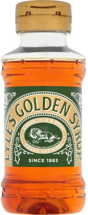Lyle's Golden Syrup is a trusted, savory topping that adds a touch of sweetness to your favorite meals. Made from pure cane sugar, it contains no additives or preservatives, making it a natural and healthy choice for your family. With its rich, golden color and smooth texture, it's the perfect addition to your pantry for all your baking and cooking needs. Now in a Squeezy 325g bottle.