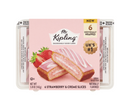 Mr Kipling Strawberry & Creme Slices 165g (1/3lb for frozen shipping)