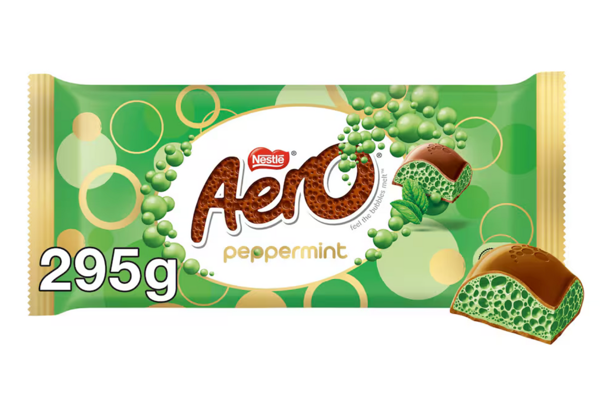 Nestle Aero Peppermint Chocolate Giant Gifting Bar 295g
