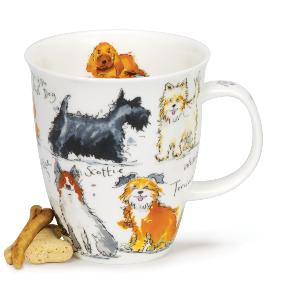 Dunoon Nevis Messy Dogs Mug 16 oz