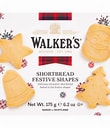 Walker's Shortbread Festive Shapes 175g