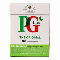 Expertly crafted for a perfectly balanced cup of tea, PG Tips is the go-to choice for tea lovers. With 80 teabags in each pack, you can enjoy a smooth and rich blend of tea, time after time. Made with 100% natural ingredients, PG Tips is sure to satisfy your taste buds.