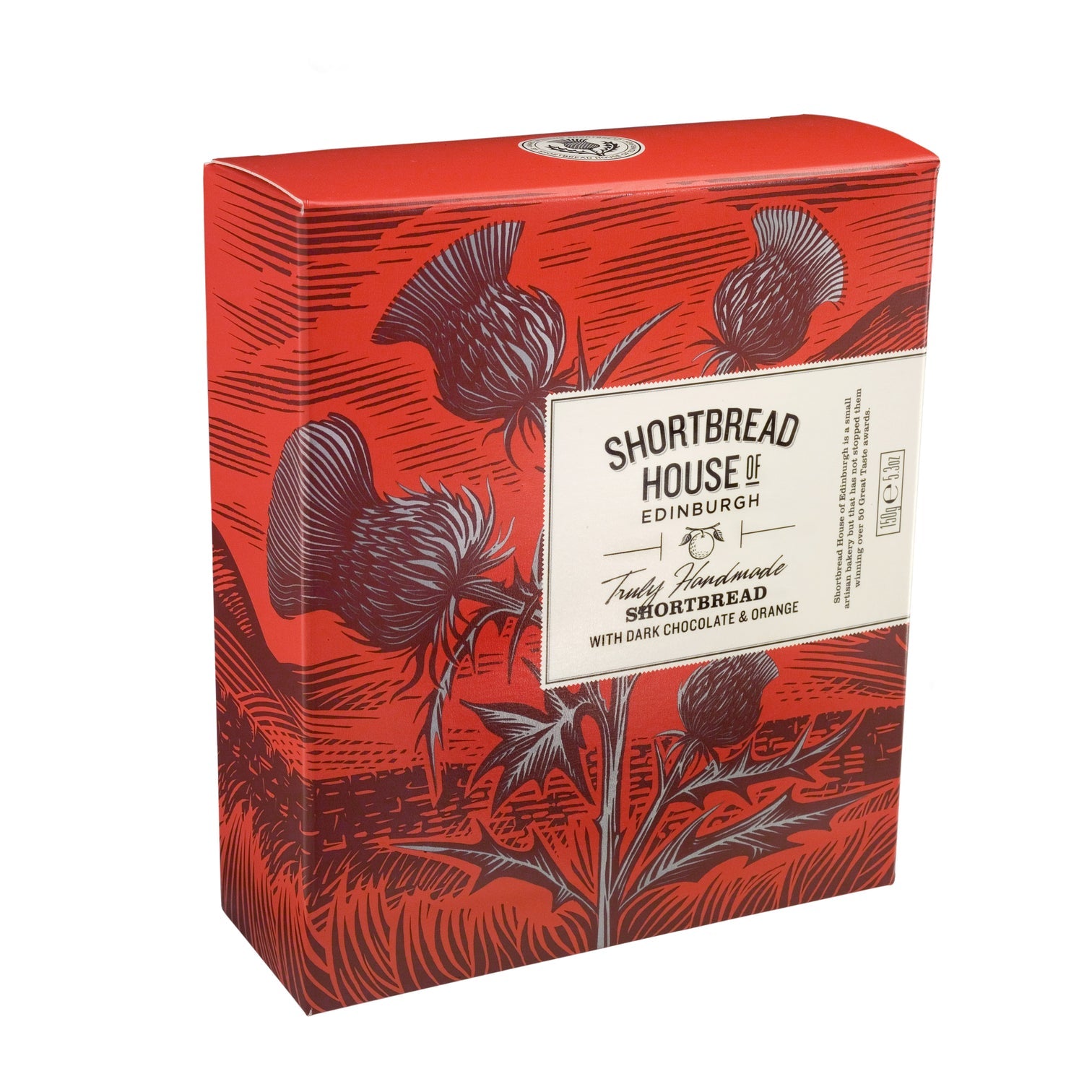 Shortbread Mini Chocolate Orange Box 150g