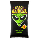 Space Raiders Pickled Onion Crisps 6 Pack