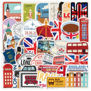 UK Assorted Stickers 48 Pcs