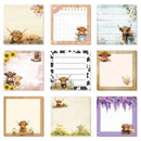 Sticky Notes - Highland Cow (Pack of Two - Designs Vary)