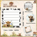 Sticky Notes - Highland Cow (Pack of Two - Designs Vary)
