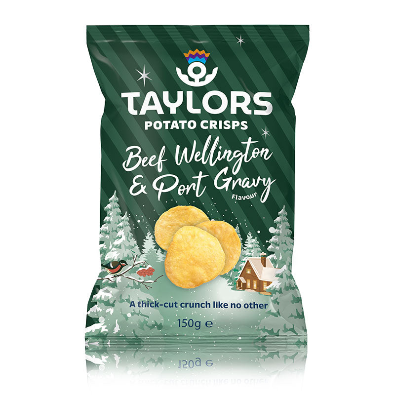 Taylors Beef Wellington & Port Gravy Crisps 150g
