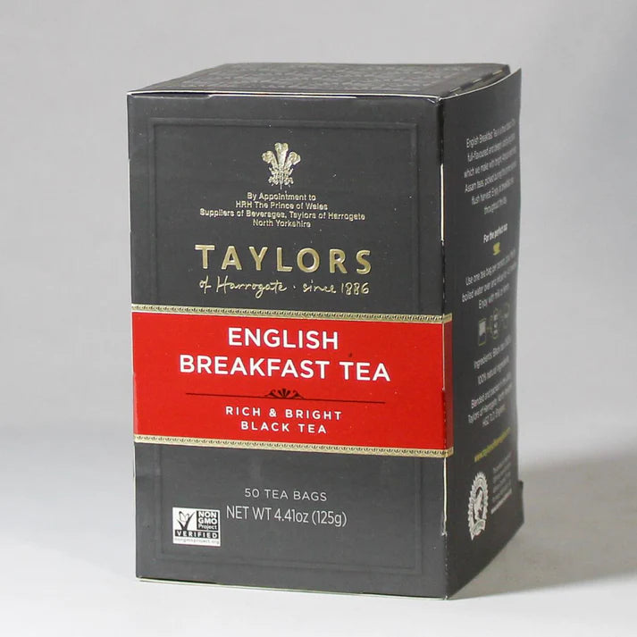 Tea, Taylors of Harrogate English Breakfast 50 Bags