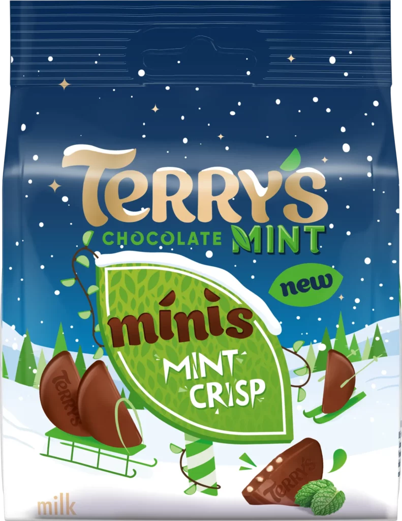 Terry's Chocolate Mint Crisp Minis 80g