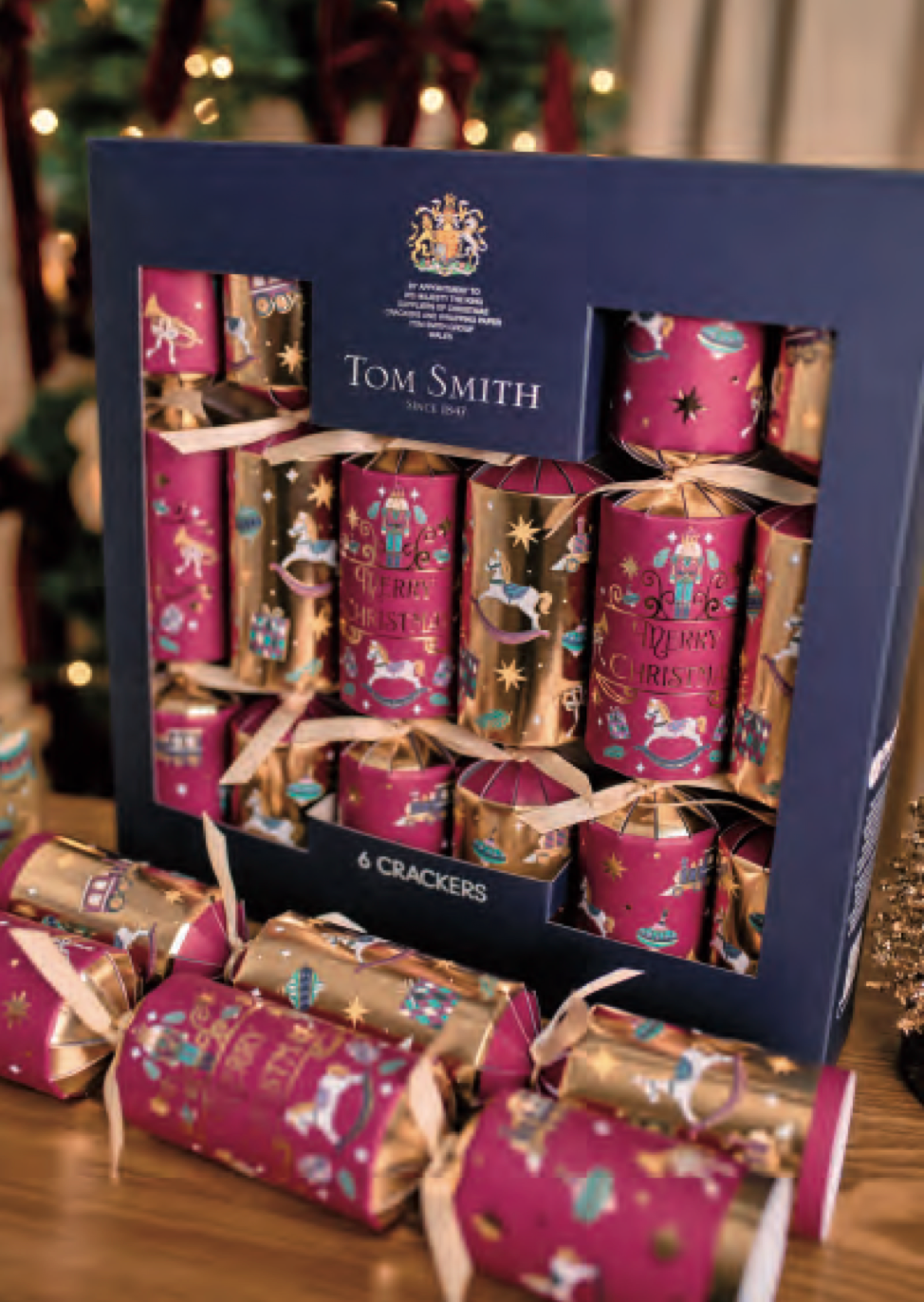 Tom Smith Toy Box Traditions Premium Crackers (6 x 14")