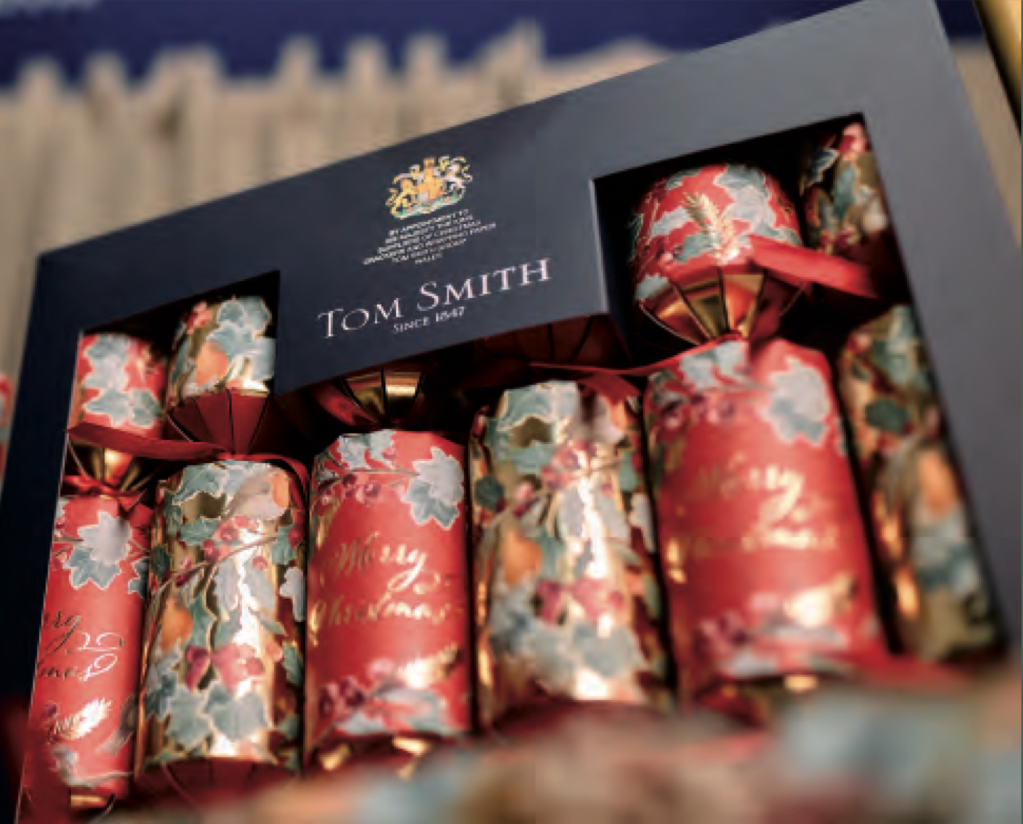 Tom Smith Christmas Nest Premium Crackers (6 x 14")