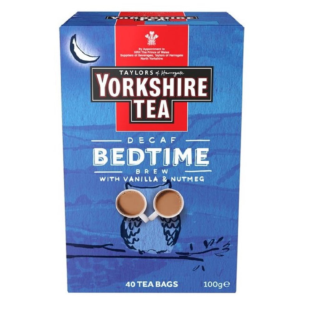 Yorkshire Tea Decaf Bedtime Brew 40 Tea Bags 100g
