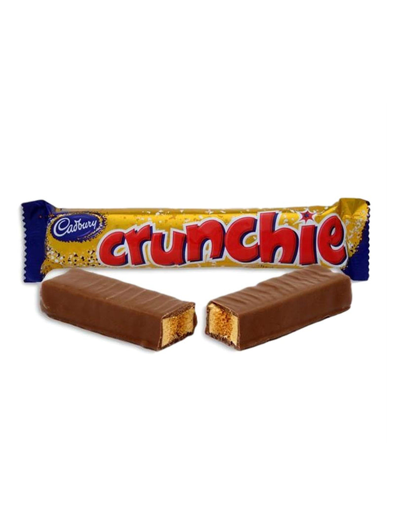 <p>The Cadbury Crunchie Bar is a delicious treat. Made with golden honeycomb encased in rich, creamy Cadbury milk chocolate, this 40g bar is perfect for an indulgent snack. Its unique texture and melt-in-your-mouth flavor make it a favorite, and its exceptional quality sets it apart from other bars.</p> <p><span>A golden honeycomb center&nbsp;surrounded by delicious Cadbury milk chocolate. Launched way back in 1929, Crunchie is a Cadbury classic.</span></p>