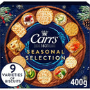 A collection of Carr's finest quality biscuits including the Melts Original, Wheatmeal, Table Water Black Pepper, Poppy & Sesame, Multigrain, Melts Cheese and Table Water for those perfect sharing moments.  Suitable for vegetarians and kosher.