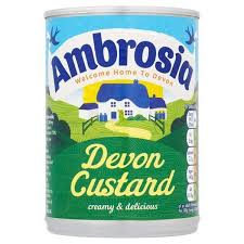Ambrosia Devon Custard is the ultimate creamy indulgence and has been a firm favorite for 50 years. Made with fresh milk and rich caramel, it boasts a decadent 400g serving size. Perfect for satisfying your sweet cravings or elevating your dessert game. Dive into pure bliss with each spoonful.