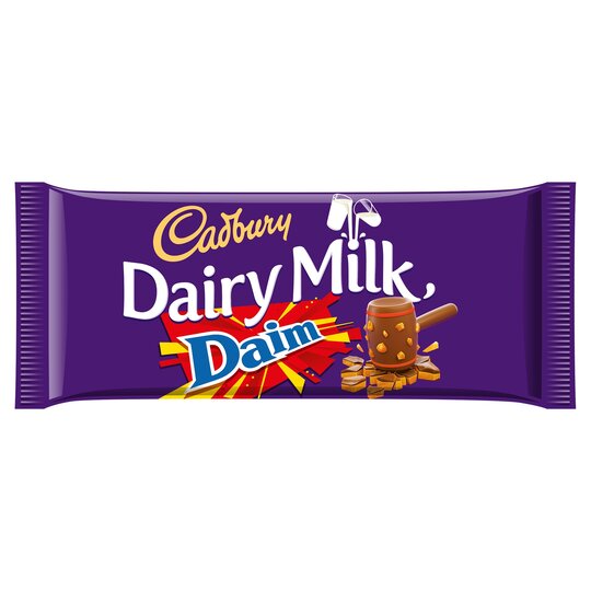 Cadbury Dairy Milk Daim Bar 120g