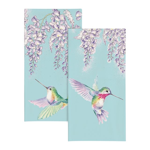 Pocket Tissues - 'Wisteria Wishes' Hummingbird