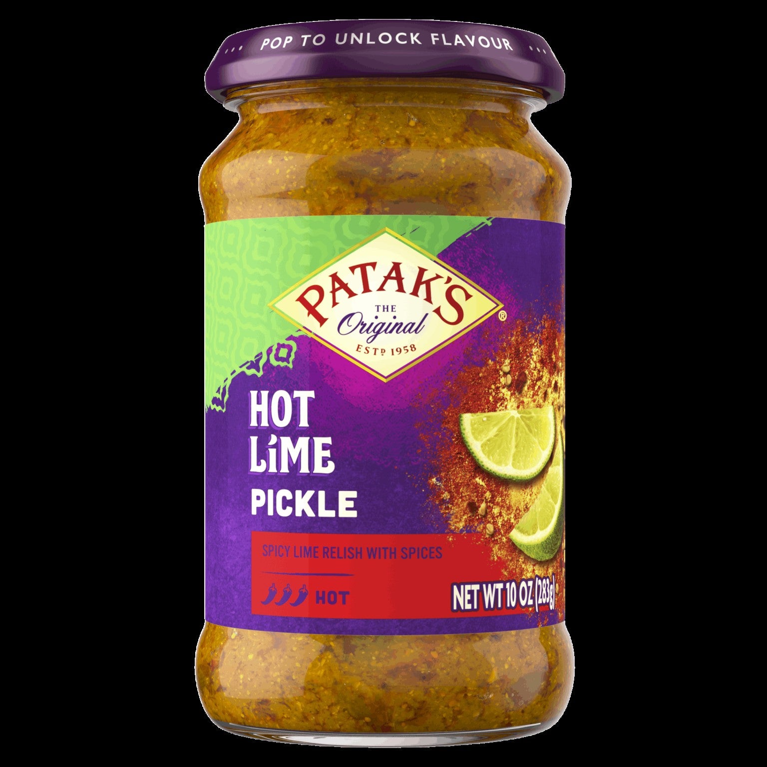 Patak's Hot Lime Pickle 283g