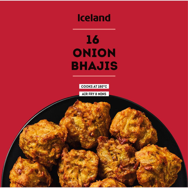 Iceland Onion Bhajis 14 pack, 210g (0.5 lb weight)