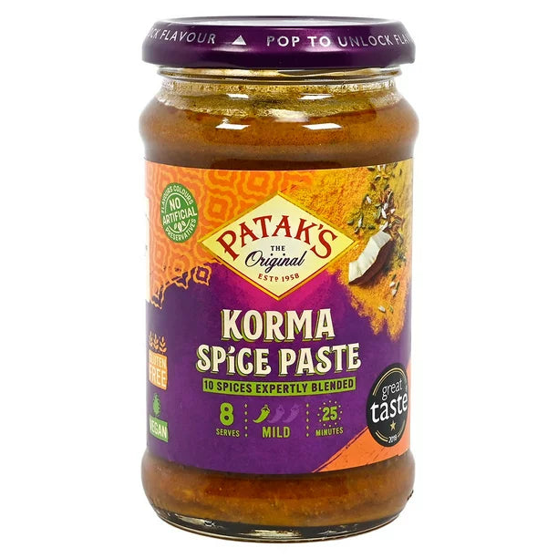 Patak's Korma Curry Paste Jar 283g